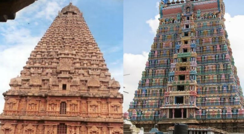 தமிழ்நாட்டில் உள்ள உயரமான கோவில் கோபுரங்கள்