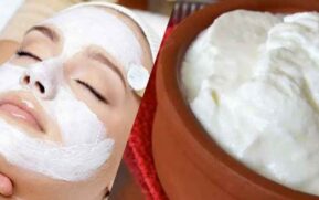 curd benefits for face
