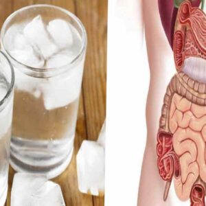 drink ice water